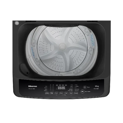 Hisense 14Kg Top Loader Titanium Grey WTJA1402T