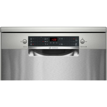 Bosch 13 Place Freestanding Dishwasher Series 4 Silver Inox SMS45NI00Z