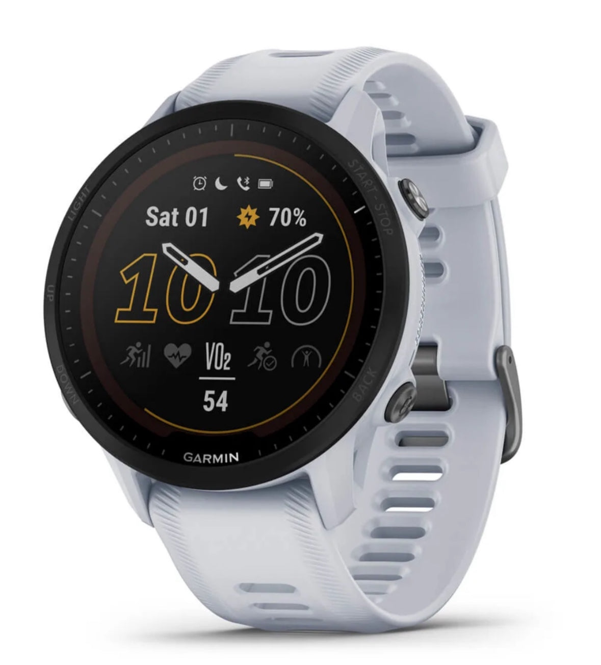 Garmin Forerunner 955 Solar GPS Multisport Watch - White