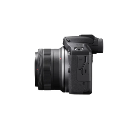 Canon EOS R100 Mirrorless Camera + RF-S 18-45MM Lens