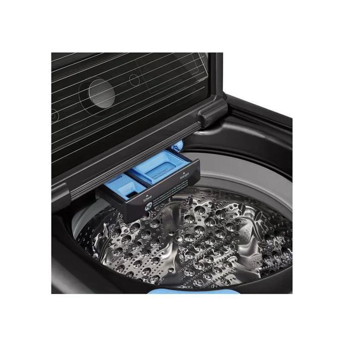 LG 24kg Black Steel Top Loader T2472EFHSTL